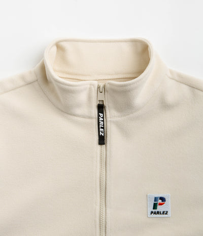 Parlez Reese Fleece 1/4 Zip Sweatshirt - Ecru
