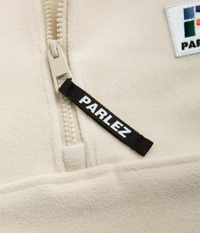 Parlez Reese Fleece 1/4 Zip Sweatshirt - Ecru