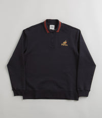Parlez Savanah Button Down Sweatshirt in Navy