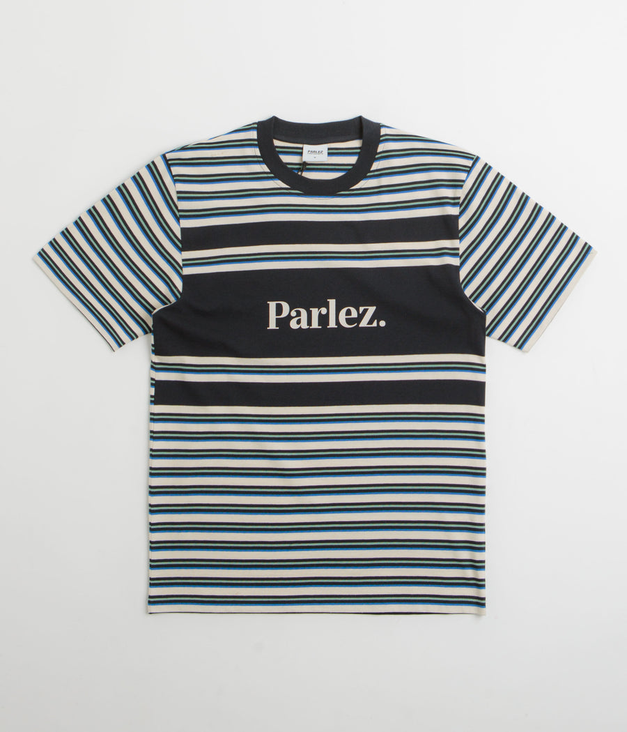 Parlez Solar YD Stripe T-Shirt in Midnight