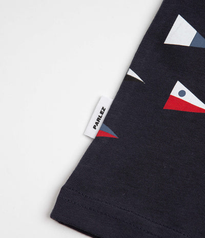 Parlez Topaz Oversized T-Shirt - Navy