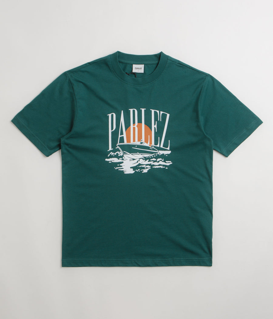 Parlez Vehi T-Shirt in Petrol