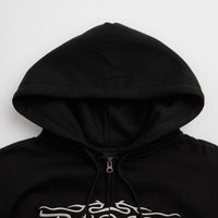 Pass Port Calligraphy Full Zip Hoodie - Black thumbnail