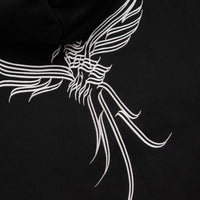 Pass Port Calligraphy Full Zip Hoodie - Black thumbnail
