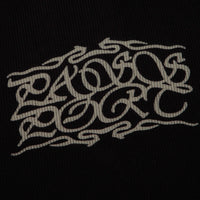 Pass Port Calligraphy Knit Crewneck Sweatshirt in Black thumbnail