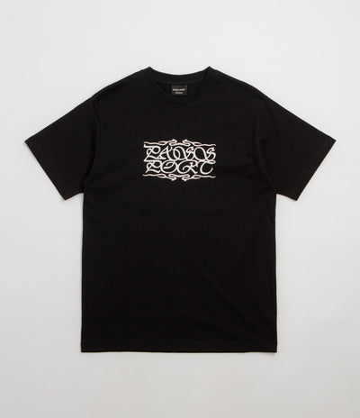 Pass Port Calligraphy T-Shirt - Black