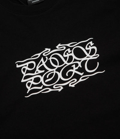 Pass Port Calligraphy T-Shirt - Black