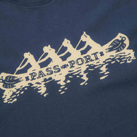 Pass Port Canoe T-Shirt - Harbour Blue thumbnail
