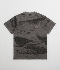 Pass Port Cave-In T-Shirt in Charcoal