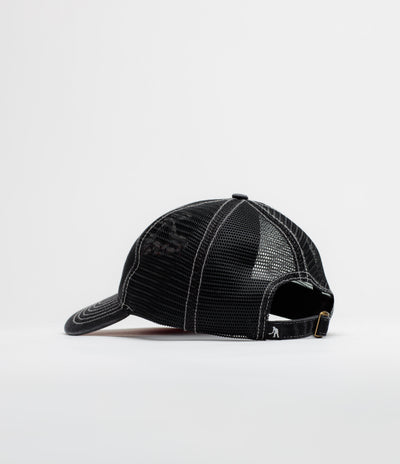 Pass Port Cherries Leagues Trucker Cap - Washed Black