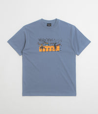Pass Port Closin' Time T-Shirt in Washed Out Blue