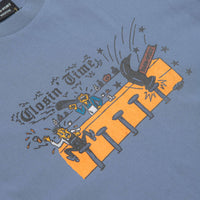 Pass Port Closin' Time T-Shirt in Washed Out Blue thumbnail