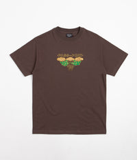 Pass Port Emblem Applique T-Shirt in Bark