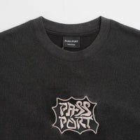 Pass Port Glyph T-Shirt in Acid Black thumbnail
