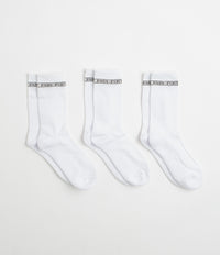 Pass Port Hi Sox Socks (3 Pack) in White