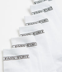 【FTC】PASS~PORT - Hi Sox ソックス 3-Pack Pass~Port - Hi Sox 3-pack (black) – Branded Skate Shop
