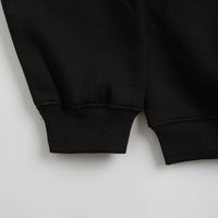 Pass Port Invasive Embroidered Crewneck Sweatshirt - Black thumbnail