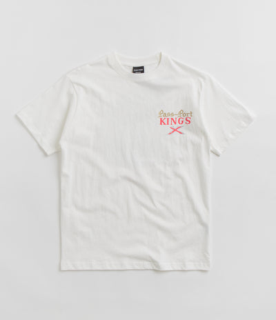Pass Port Kings X T-Shirt Jacket - White