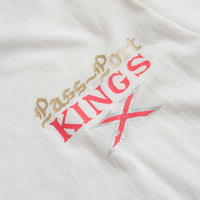 Pass Port Kings X T-Shirt Jacket - White thumbnail