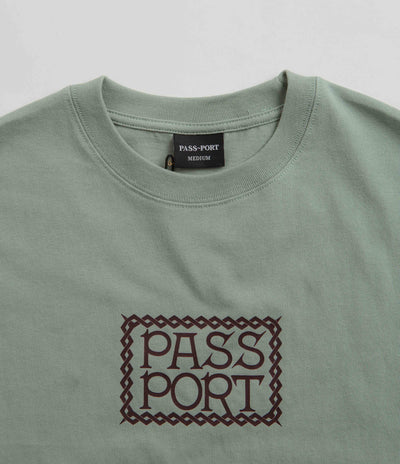 Pass Port Lantana T-Shirt in Stonewash Green