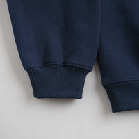 Pass Port Manuscript Crewneck Sweatshirt in Navy thumbnail