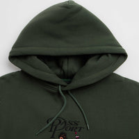 Pass Port Minimal Output Hoodie in Forest Green thumbnail