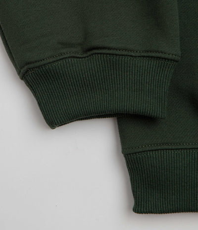 Pass Port Minimal Output Hoodie in Forest Green