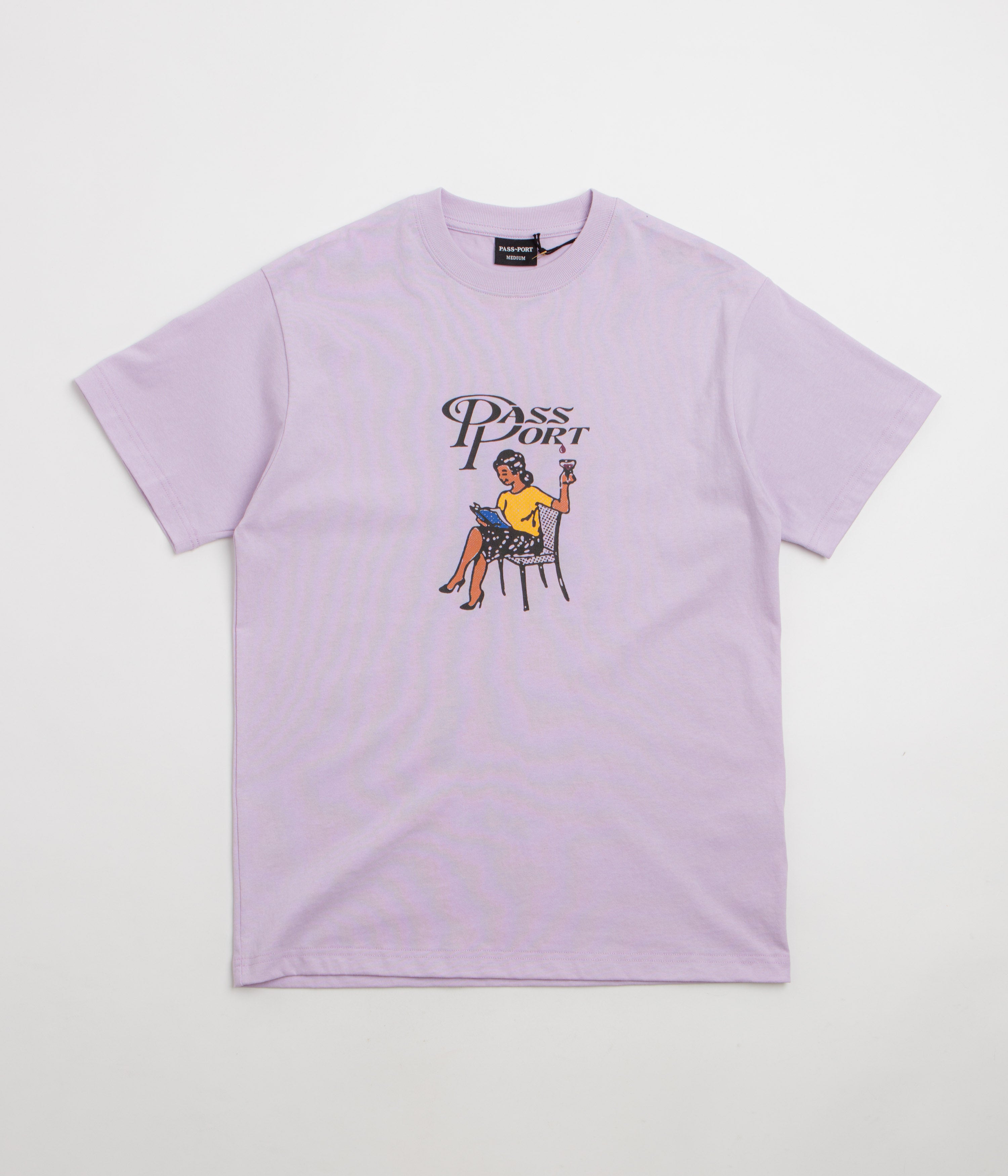 Pass Port Minimal Output T-Shirt - Lavender