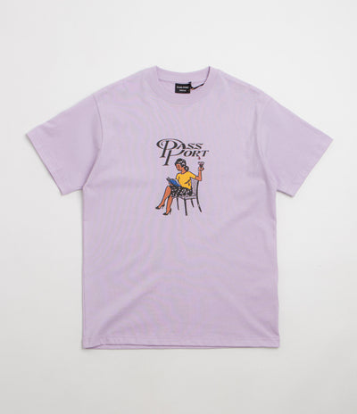 Pass Port Minimal Output T-Shirt - Lavender