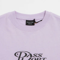 Pass Port Minimal Output T-Shirt - Lavender thumbnail