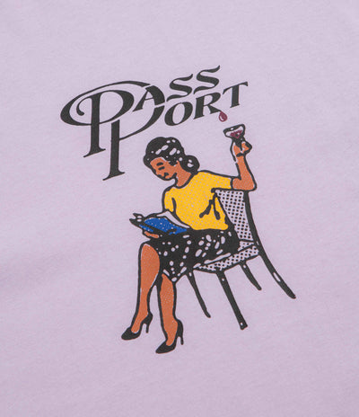 Pass Port Minimal Output T-Shirt - Lavender