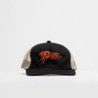 Pass Port Minimum Output Workers Trucker Cap - Black thumbnail