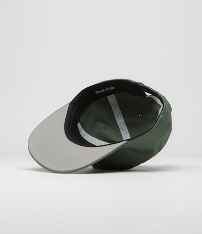 Pass Port Monogram Workers Cap in Sage