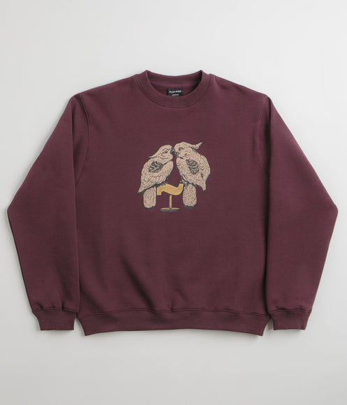 Pass Port Nesting Crewneck Sweatshirt - Berry