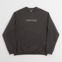 Pass Port Official Organic Fleece Sweatshirt in Vintage Black thumbnail