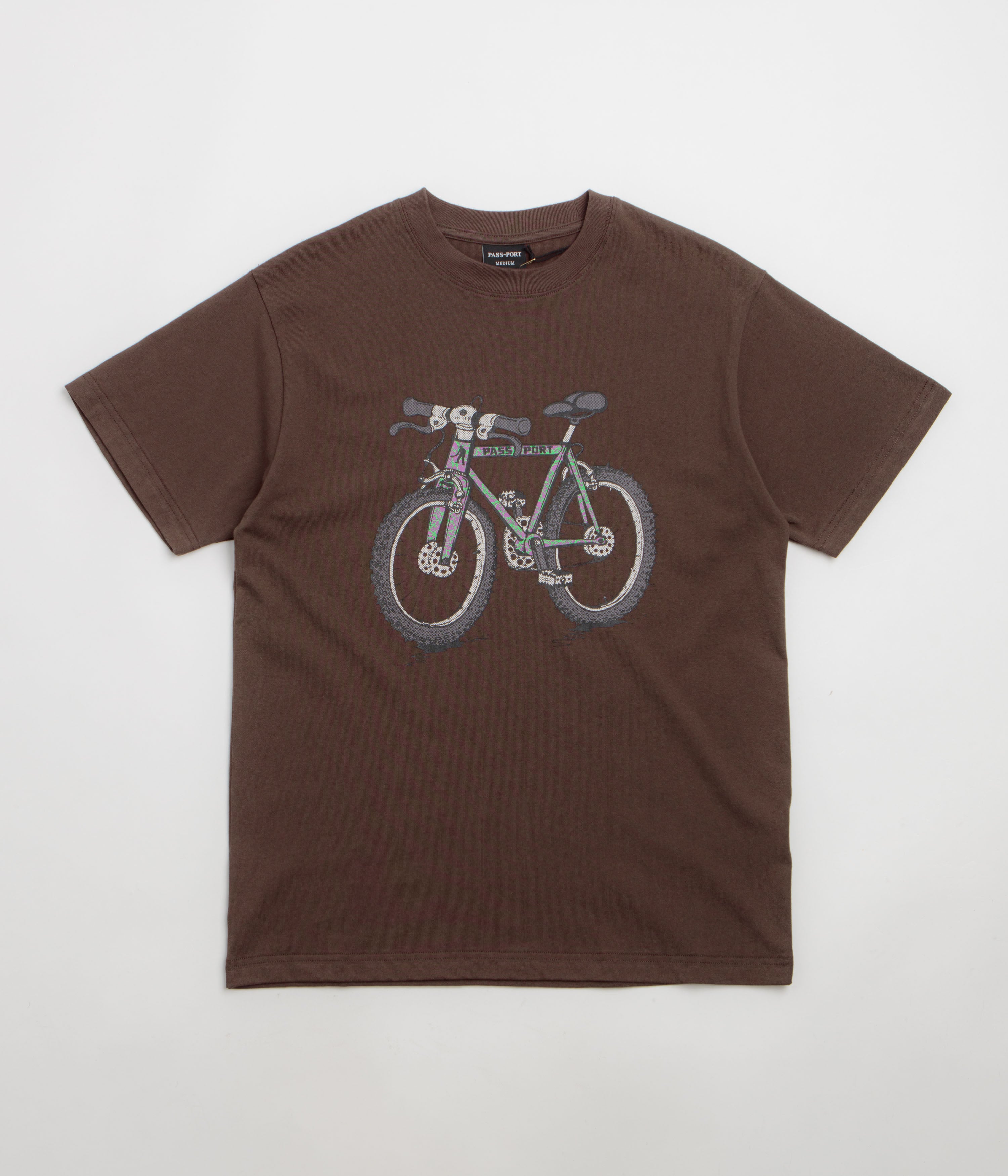 Pass Port One Speed T-Shirt - Bark