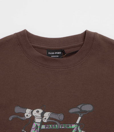 Pass Port One Speed T-Shirt in Bark