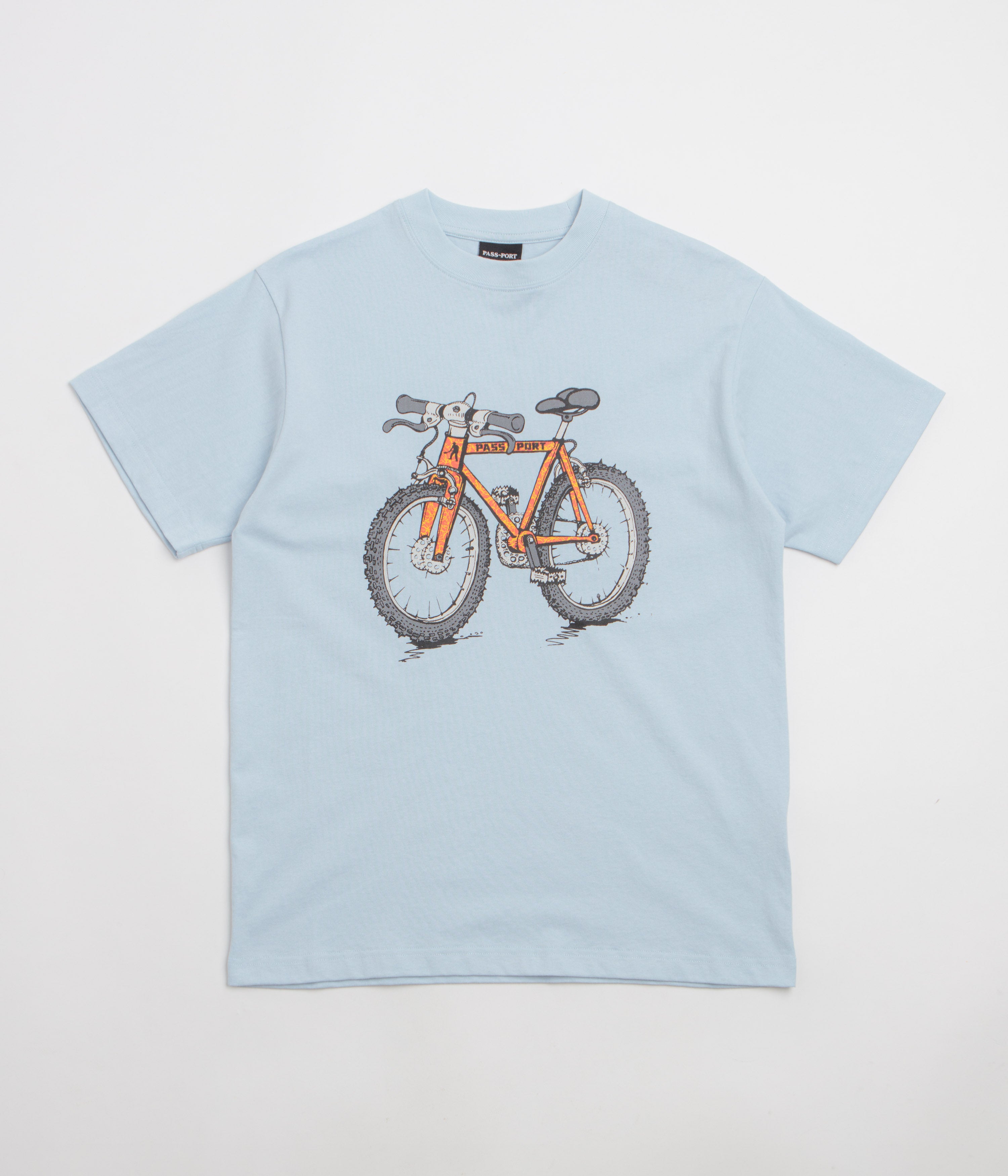 Pass Port One Speed T-Shirt - Stonewash Blue