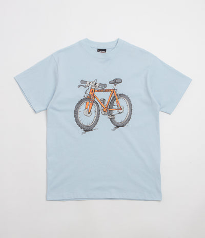 Pass Port One Speed T-Shirt in Stonewash Blue