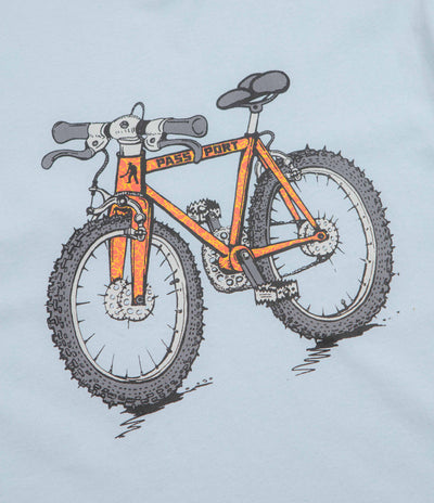 Pass Port One Speed T-Shirt in Stonewash Blue