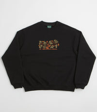 Pass Port Orchard Organic Crewneck Sweatshirt in Black