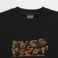 Pass Port Orchard Organic Crewneck Sweatshirt in Black thumbnail