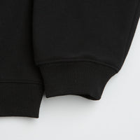 Pass Port Orchard Organic Crewneck Sweatshirt in Black thumbnail