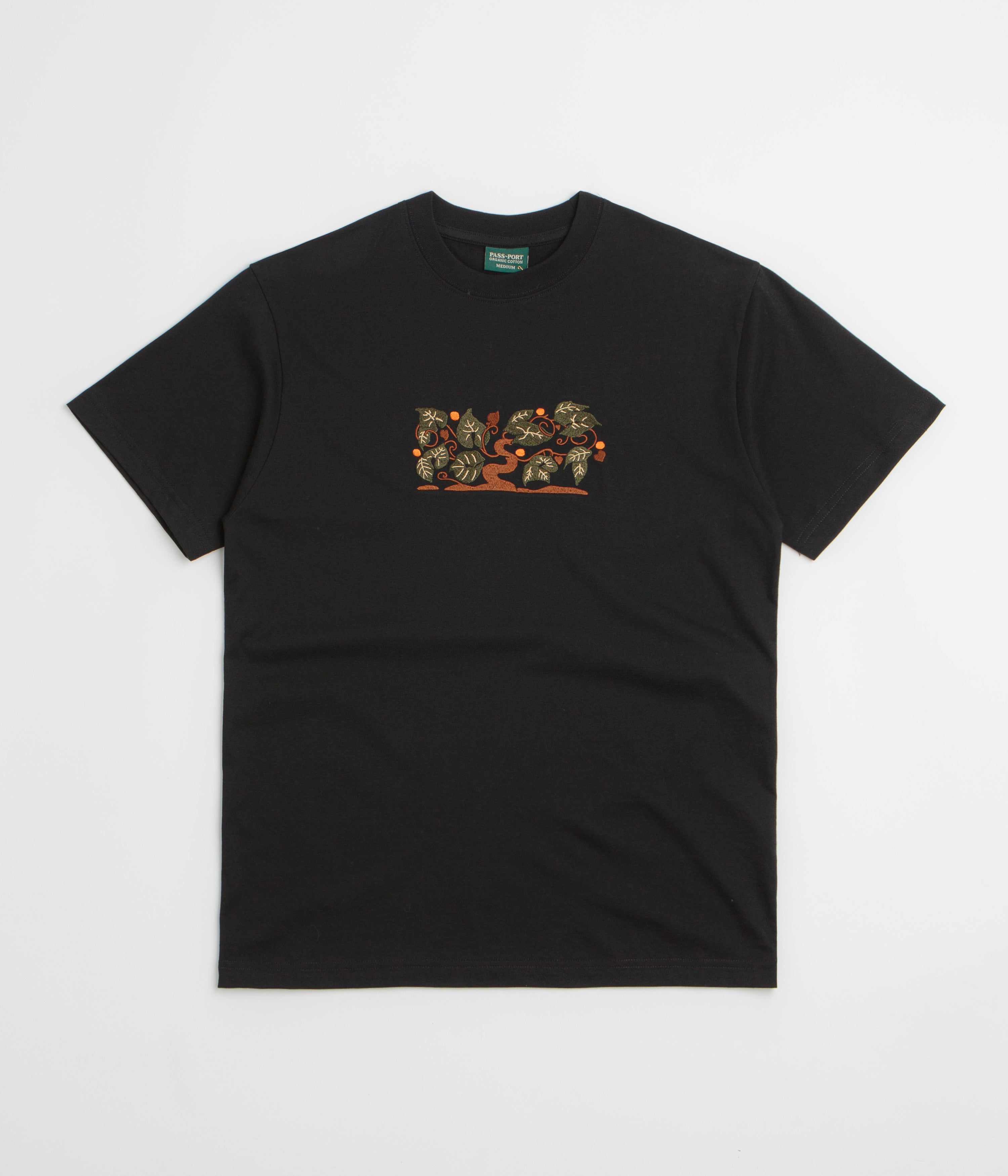Pass Port Orchard Organic T-Shirt in Black