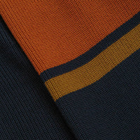 Pass Port Organic Cotton Stripe Knit Sweatshirt in Navy thumbnail