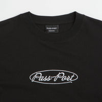 Pass Port Ovalit T-Shirt in Black thumbnail