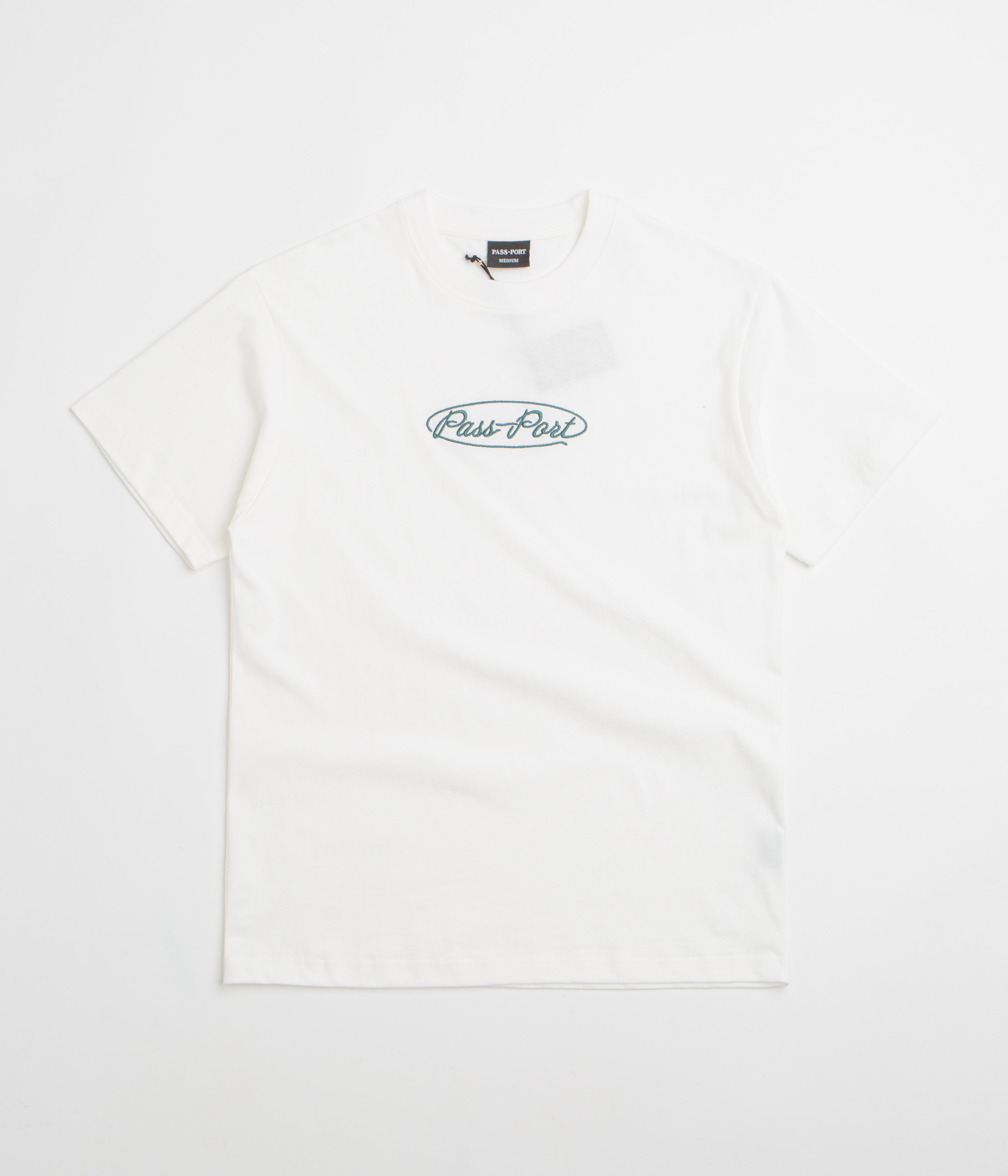 Pass Port Ovalit T-Shirt in White
