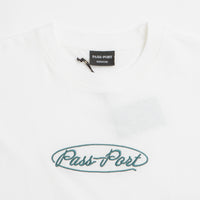 Pass Port Ovalit T-Shirt in White thumbnail
