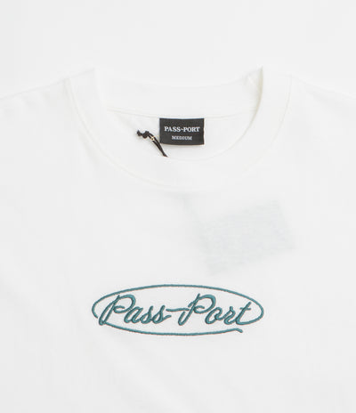 Pass Port Ovalit T-Shirt in White