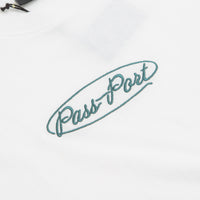 Pass Port Ovalit T-Shirt in White thumbnail